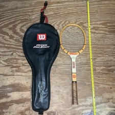Wilson Jimmy Connors Select Racket Tennis Racket With W Hyper Pro Staff Case