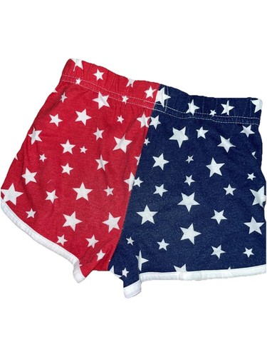 Girls USA Patriotic Shorts, Independence Day, Memorial Day, Veterans Day Size 5T - Picture 4 of 4