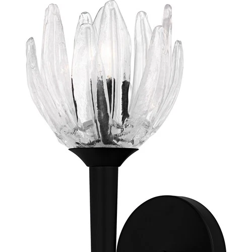 Matte Black  Wall Sconce from the Shea Collection - Picture 5 of 5