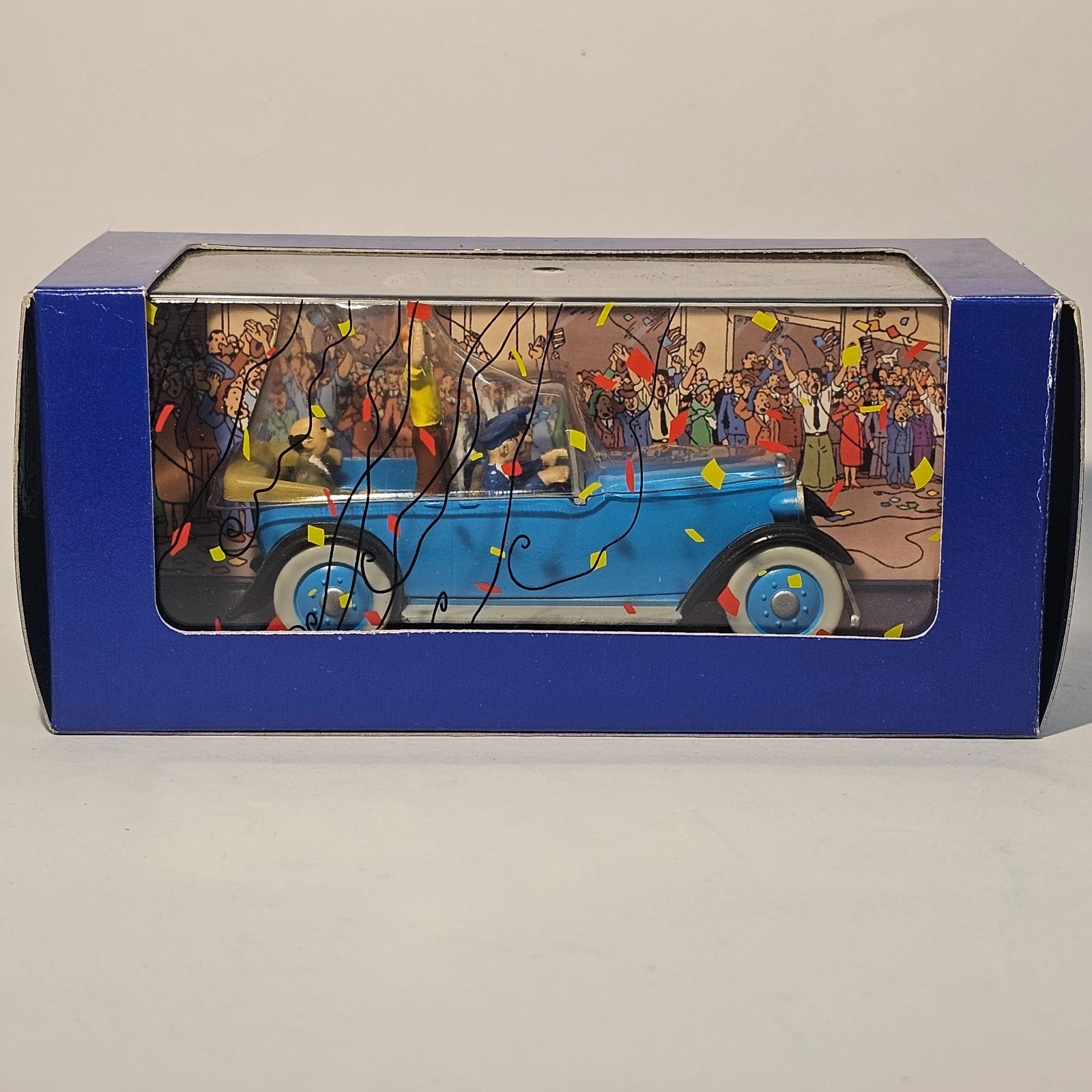 Voiture Miniature Tintin La voiture d'apparat de Tintin en Amérique 1920