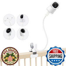 JAMYOK Baby Monitor Mount for eufy Indoor Cam E30/C2 Spaceview 16" Flex Clip