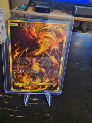 Charizard Flame Inferno Oil Painting Style Pokémon