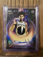2025-26 Topps Midnight Dylan Harper Rookie Auto /12  ON CARD AUTO/SICK PATCH