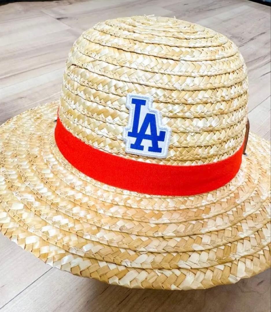 ONE PIECE x LA Dodgers Straw Hat Stadium Giveaway Limited Luffy