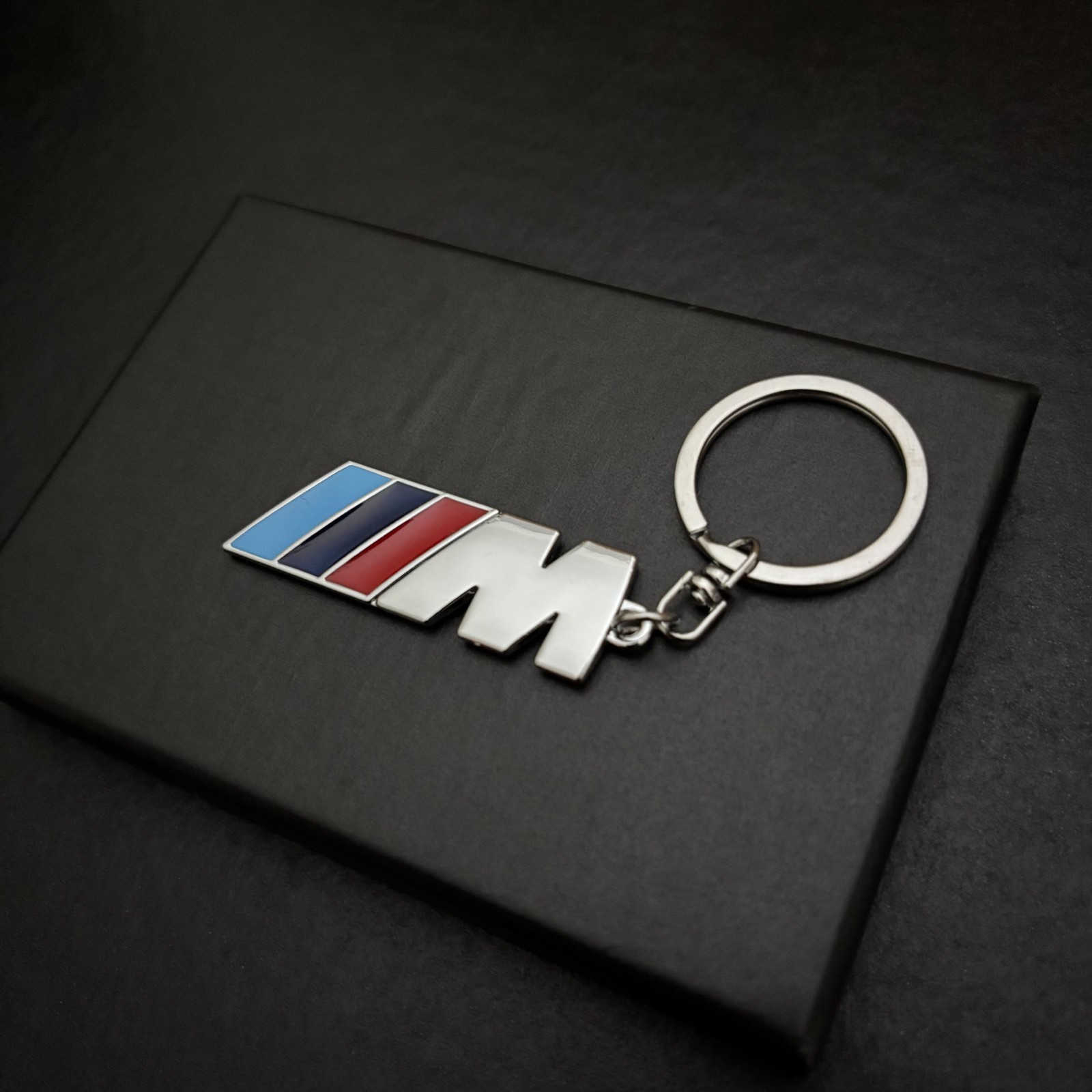 Porte Clé BMW M Motorsport Chrome Métal Série 1 3 5 E46 E90 F30 M3 M5 Accessoire