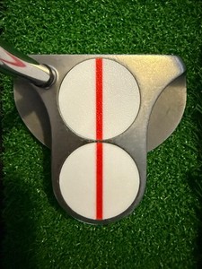 Odyssée 2 Ligne d'alignement de bille Insert Mise à niveau Aide au golf chaud blanc -RED LINE