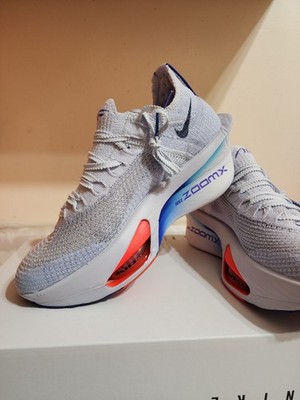 ナイキ　エア　ズーム　アルファフライ　ネクスト%3 ブルー　グレー　青 Men's Size 7.5 Nike Air Zoom Alphafly Next%3 Football Grey Blue