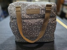 Diaper Bag Sarah Wells "Lizzy" Breast Pump Milk Storage Bag Gray White