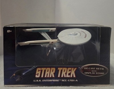  2008 HOT WHEELS STAR TREK U.S.S. ENTERPRISE NCC-1701-A DIE-CAST STARSHIP *NEW*
