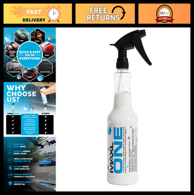 20oz Waterless Car Detailer Spray - Quick Shine & Protect Paint, Glass, Wheels