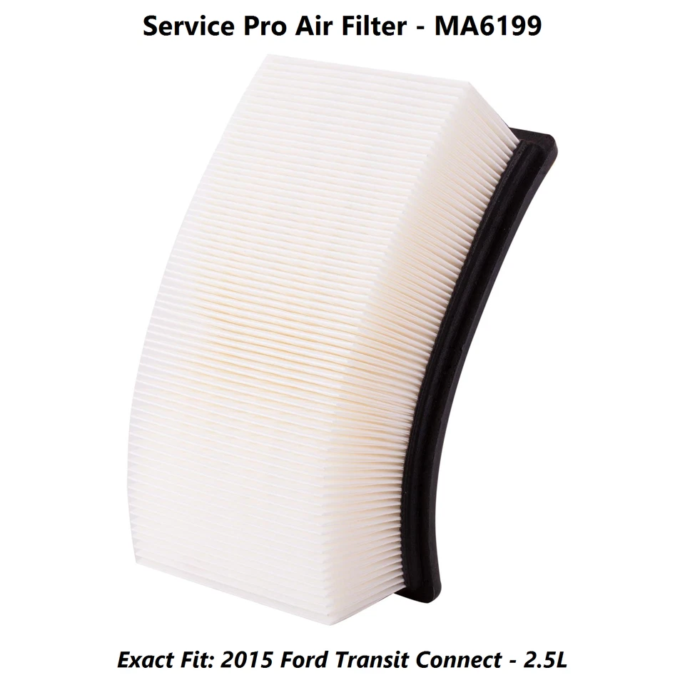 2015 Ford Transit Connect 2.5L Complete Oil, Air & Cabin Filter Kit (5W-20) Foto 4 de 4