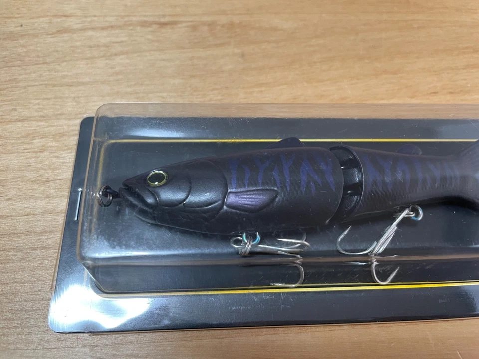 Señuelo de pesca deps slide swimmer 115 tipo antiguo # Black Tiger swimbait glidebait Foto 2 de 4