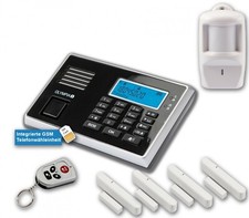Olympia Protect 9061 Alarmanlage GSM Set Bewegungsmelder 4*Tür Fenster/Kontakte