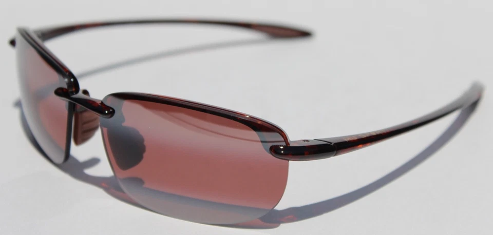 Gafas de sol polarizadas MAUI JIM Hookipa R407N-10 Tortuga/Maui Rosa NUEVO Japón Foto 2 de 4