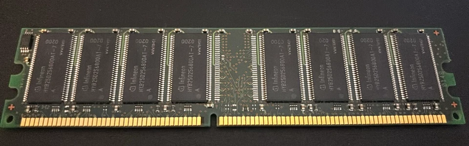 Infineon 512MB PC2100 DDR-266MHz non-ECC Unbuffered CL-2 184-Pin - Image 2 of 2