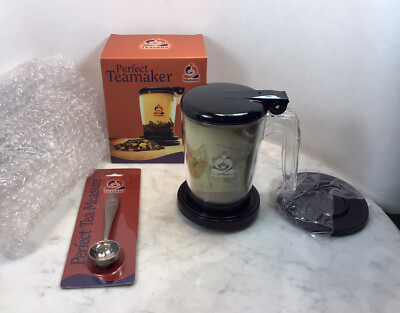 TEAVANA Perfect Tea maker 16oz 2 Cup +perfect Tea Measure Spoon New