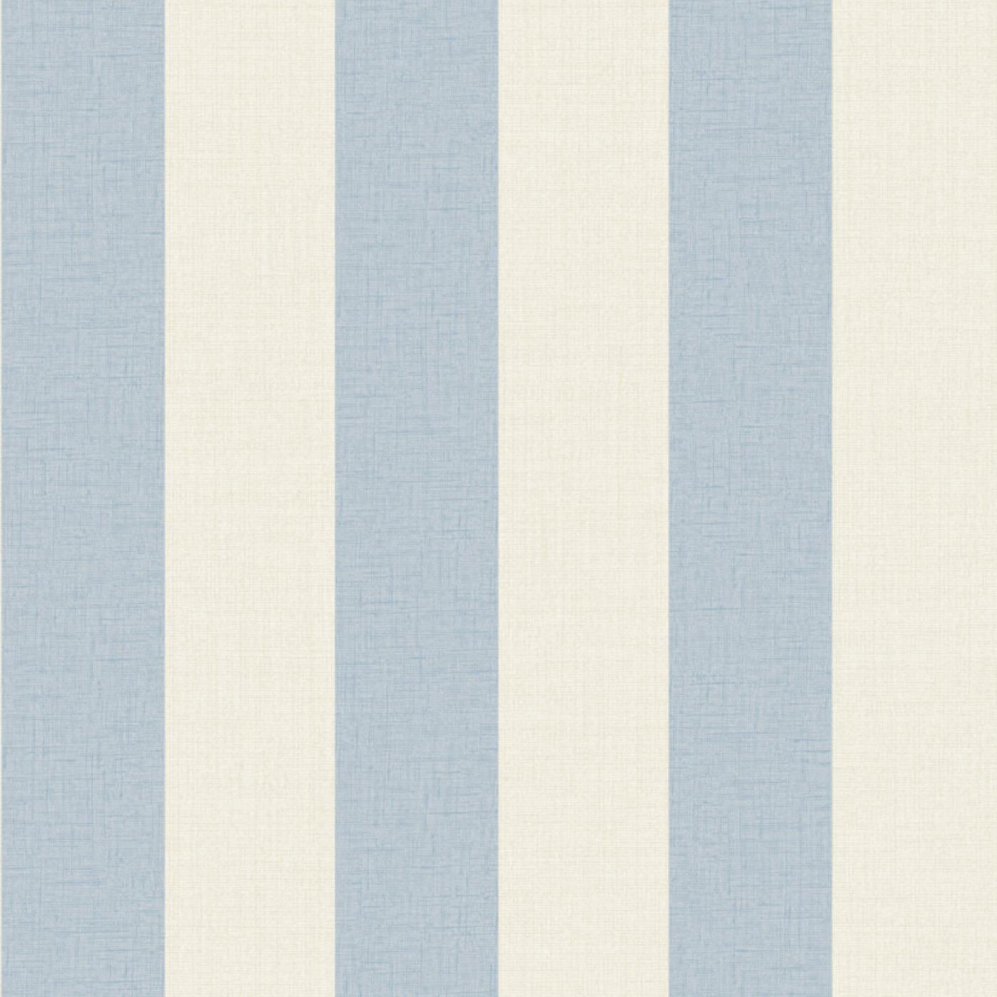 Grandeco Maison Striped Blue Wallpaper Textured Paste The Wall Vinyl - Image 2