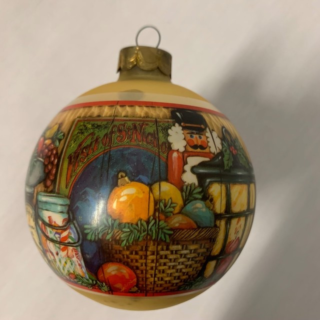 Vintage 1979 Hallmark Christmas Ornament with Homey Decorations eBay