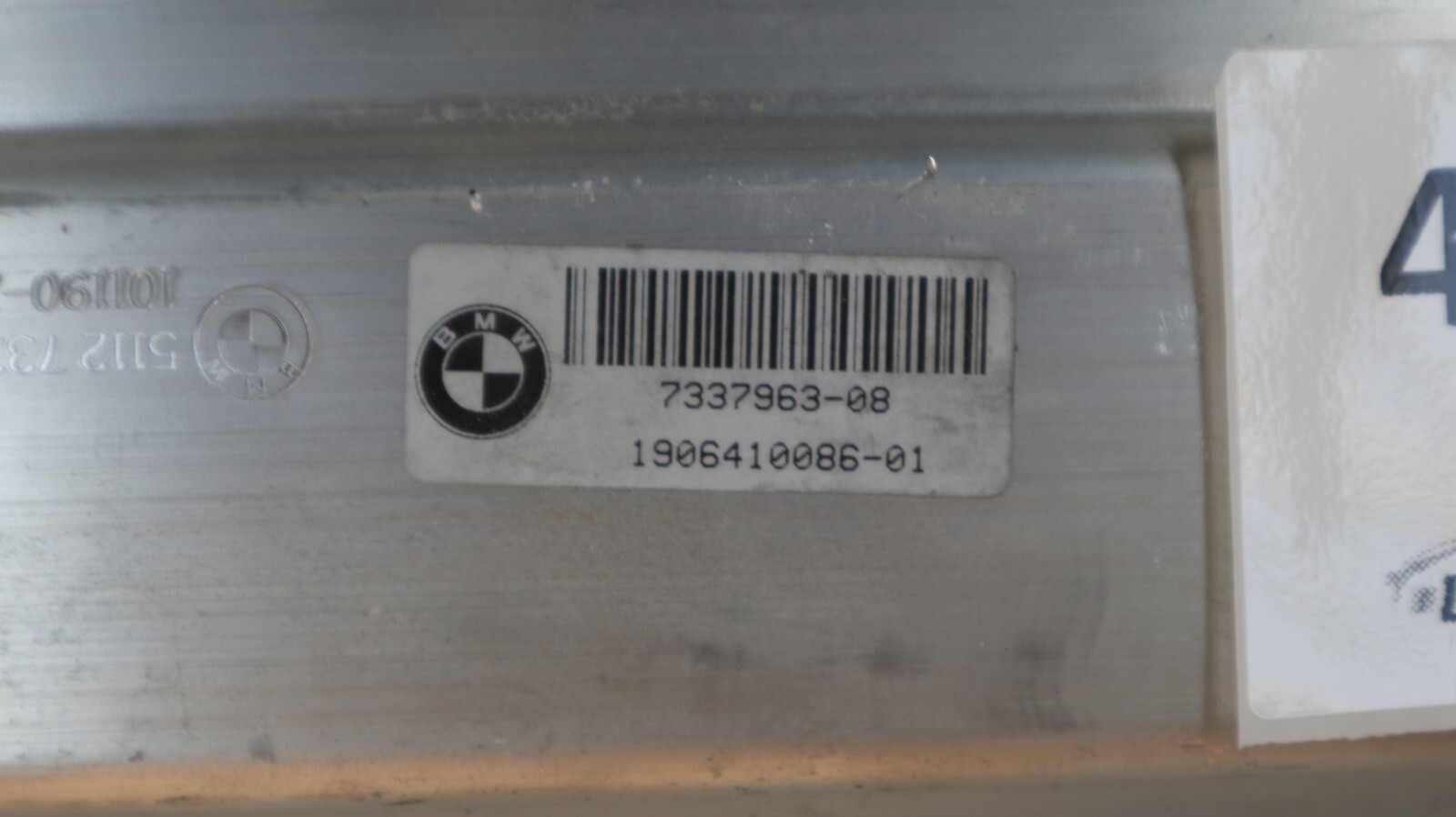 BMW F16 X6 träger Stossfänger hinten Carrier Bumper Rear 7337963 