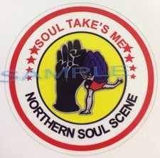 Northern Soul Car Vespa Scooter Camper Van Decal Sticker