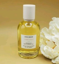 Laura Mercier Ambre Vanille Aromatic Bath  Body Oil 3.3 fl New Without