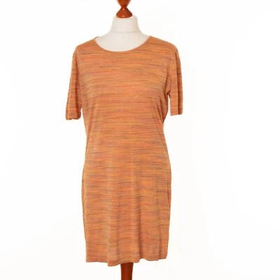 Damen MISSONI Sport Orange Kurzarm T-Shirt Tunika Größe IT 48 / D 42  11391 - Bild 1 von 4
