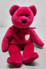 Ty Beanie Baby Valentina The Bear DOB February 14, 1998