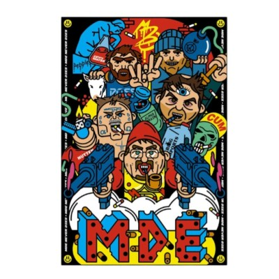 #ad Million Dollar Extreme SAM HYDE MDE Peace ROCHEFORT Bomb Squad Poster 24quot;x36quot; $34.99