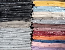 LENZUOLO SOPRA PIANO 2 PIAZZE  MATRIMONIALE CM 240X280   100% COTONE VARI COLORI