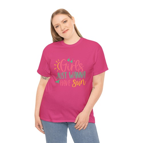 Ladies' Summer Novelty Slogan Beach T-Shirt - Multi colors available! - Picture 29 of 31