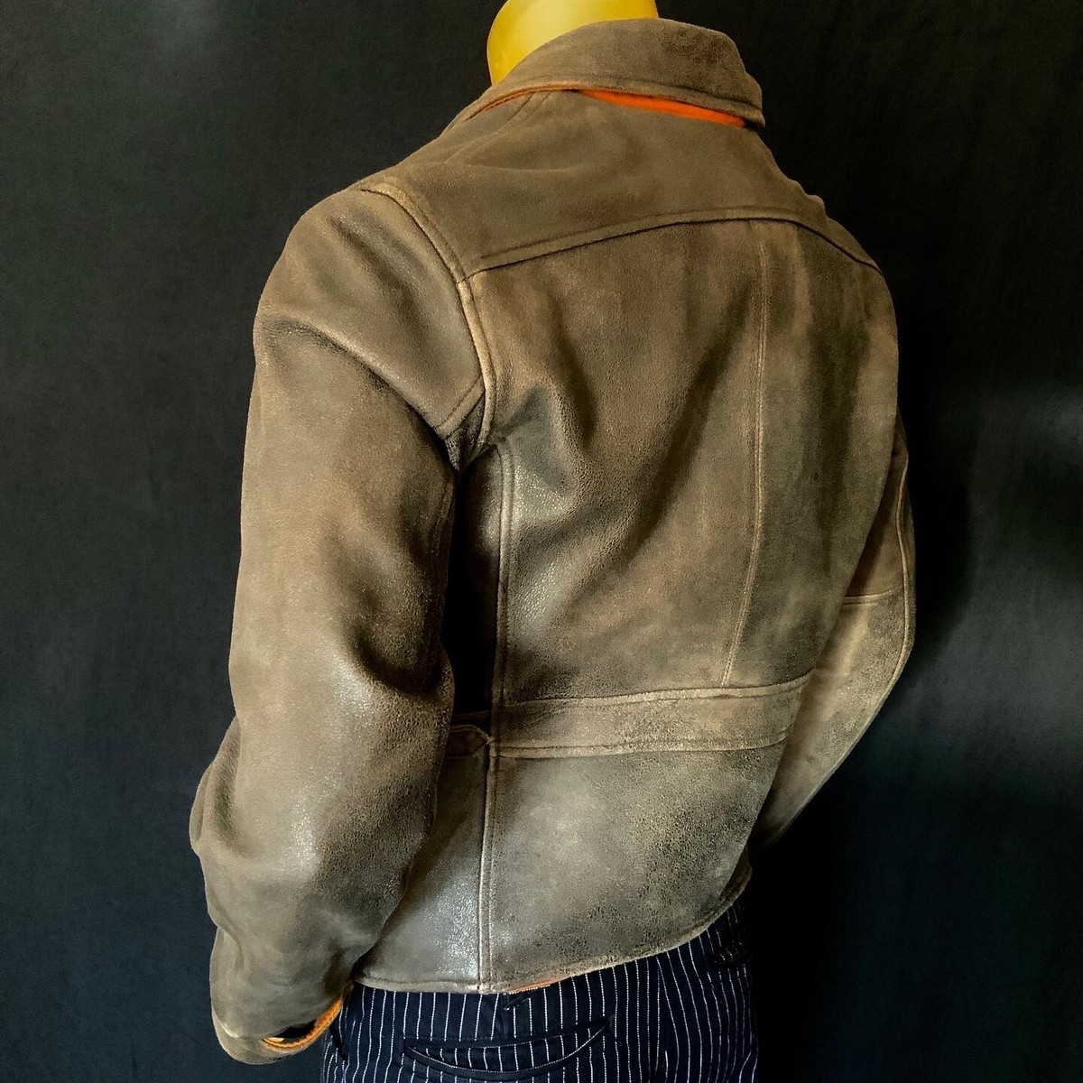 James Bond Skyfall LVC Sunset MENLO Levi's Distressed Brown James Bond Skyfall LVC Sunset MENLO Levi's Distressed Brown