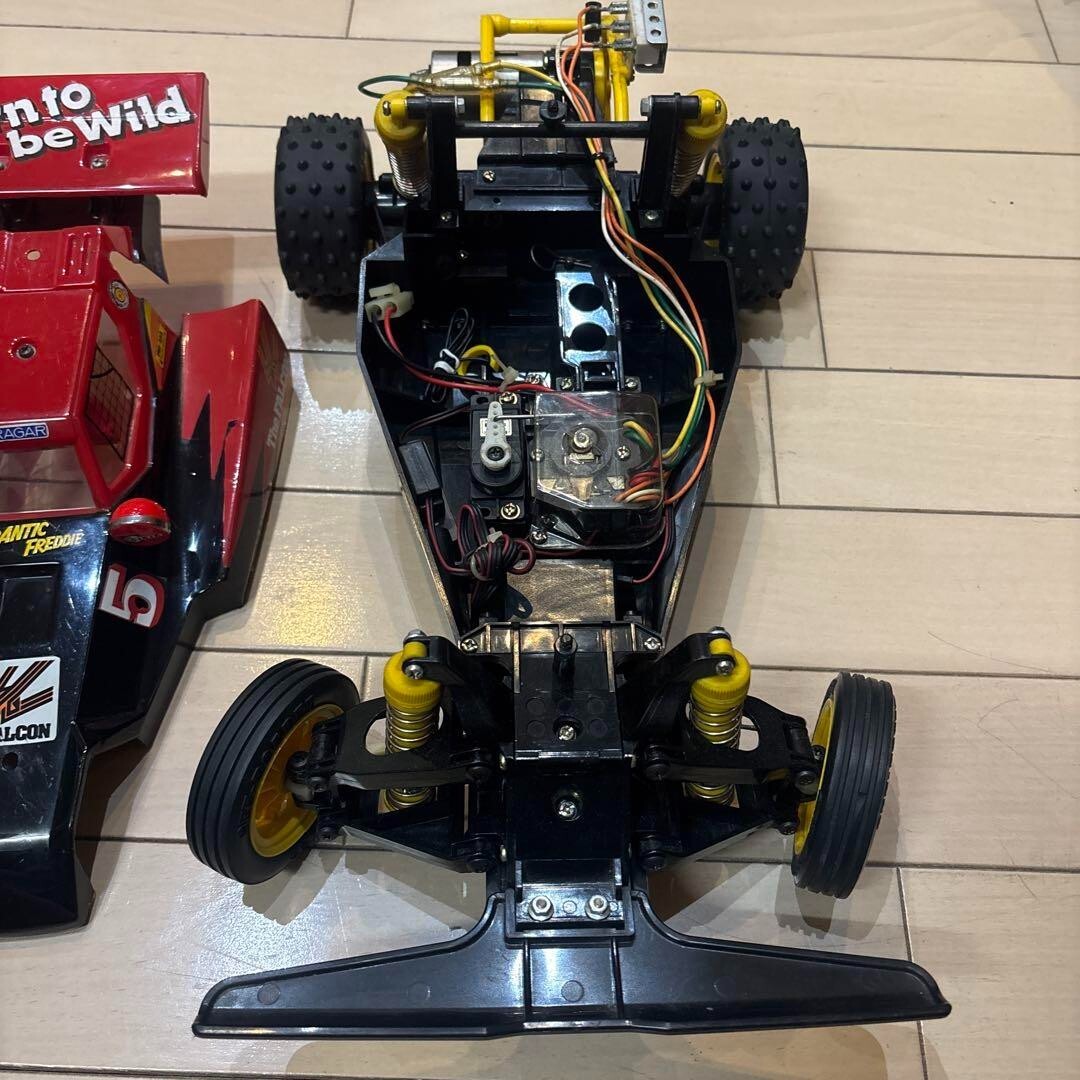 Tamiya Falcon Red & Black 1/10 RC Operation not confirm