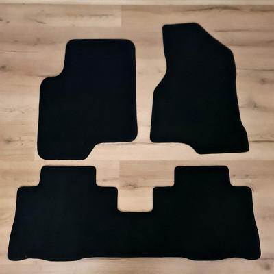 Car Floor Mats Velour for Chevrolet Captiva Waterproof Black Carpet Auto Liners