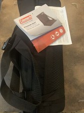 NWT Coleman Black Padded Stadium Seat - Concert Sports Weatherproof