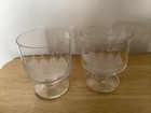 Vintage Glass Liquor Decanter With Etched Sailboats ,Pitcher And #3 glasses Set — photo 7