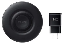 Samsung Wireless Charger Pad WITH WALL PLUG & WHITE CABLE - GENUINE