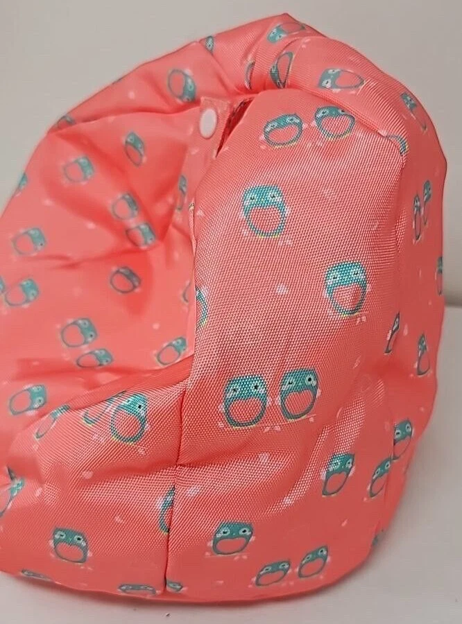 Soft Tablet Cushion Stand Pink Owl for Kids iPad Kindle Samsung Tab up to 12.9" - Image 4 of 4