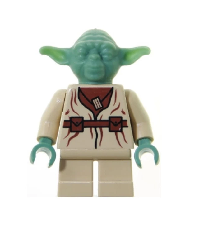 Real Lego Minifigure Yoda From Star Wars 