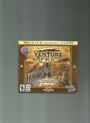 Wildlife Tycoon Venture Africa Ultimate Ecosystem Sim Game (Win/ Mac), VG