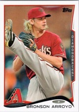 2014 Topps Update #US19 Bronson Arroyo Arizona Diamondbacks