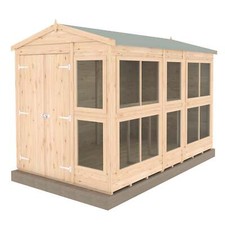 Shire Sun Hut 6x10 Potting Shed - Outdoor Wooden Garden Shed