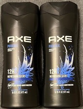 2 Pack Axe Body Wash - Phoenix - Crushed Mint  Rosemary - 16 FL OZ Each