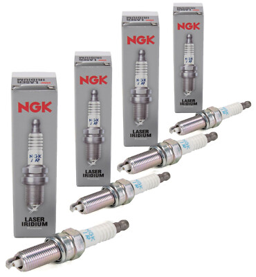 4x Zündkerzen von NGK passt für Audi Q2 35 TFSI 1.5 110kW Bj. ab 2018