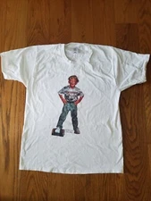 Scrusher Shoe Boot Brush Cleaner Company Promo Tee Adult Large