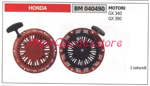Anlasser FüR Honda Motor Motorkultivator Gx 340 390 040490-image