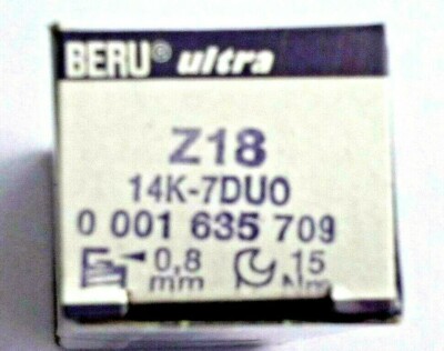 BERU Z18 (14K-7DU0) ultra Zündkerze spark plug NEU OVP