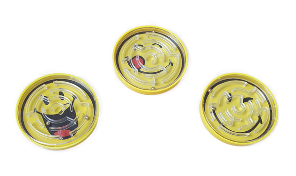 9 X Geduldspiel Smiley | Geburtstag Tombola Mitgebsel Kindergarten Schule Kita-image