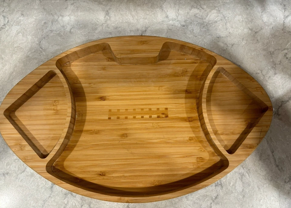 Bandeja para servir tabla de charcutería de fútbol Foto 2 de 4