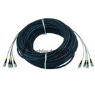 100M Field Outdoor Fiber Patch Cord ST-ST 4 Strand 9/125 Single Mode