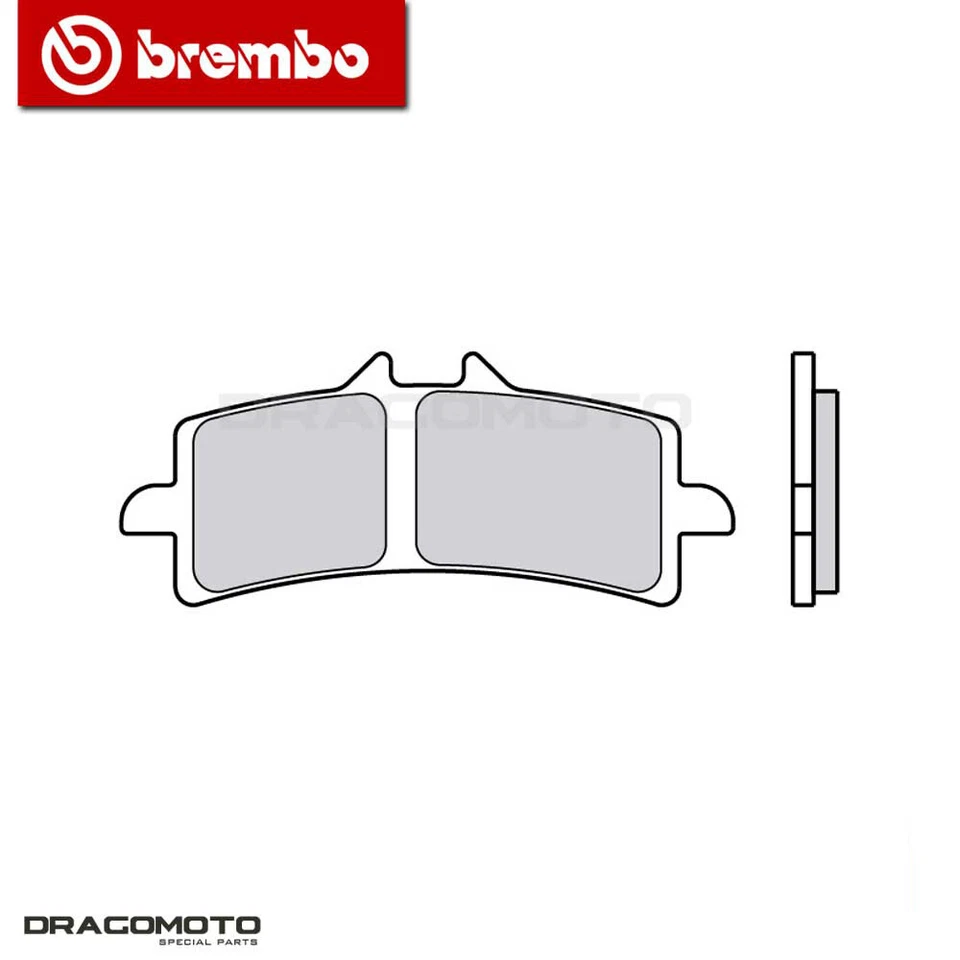 TRIUMPH 675 DAYTONA R 2013 2014 pastillas de freno frente SA BREMBO Sinteriza... - Imagen 2 de 4